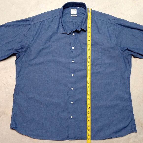 Gitman Bros x Allen Edmonds Made in USA Button Shirt - Size XXL (18.5 36/37) - Picture 8 of 10